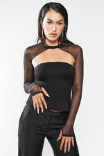 Mesh Ayla Shrug