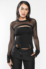 Mesh Net Shrug