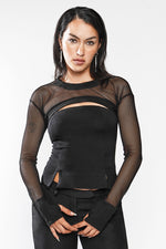 Mesh Net Shrug