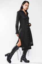 Wynona Linen Button Up Dress