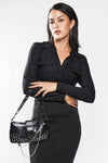 Rosalina Croc Purse