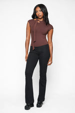 Beta Knit Scarf Top