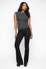 Beta Knit Scarf Top