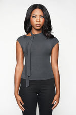 Beta Knit Scarf Top
