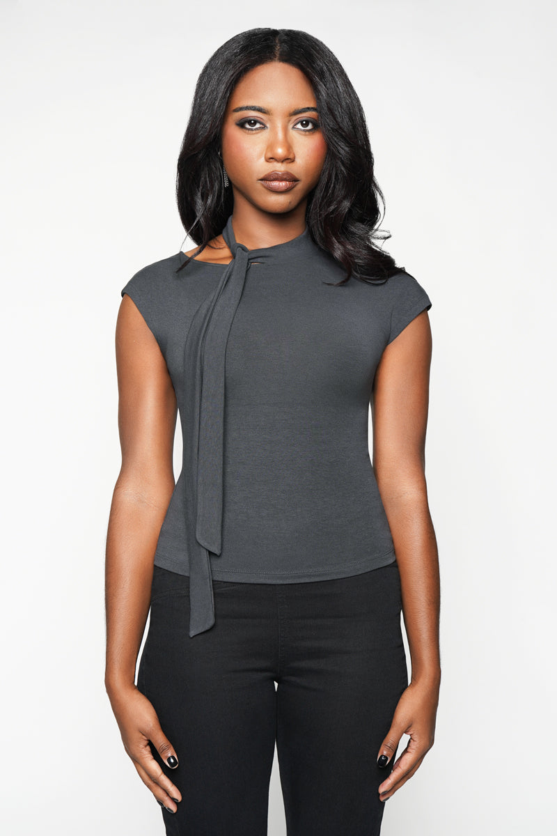 Beta Knit Scarf Top