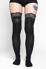 Kathleen -Slip Proof Thigh High Stockings Hosiery NOCTEX 