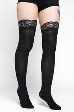 Kathleen -Slip Proof Thigh High Stockings Hosiery NOCTEX 