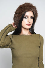 Sasha Fluffy Beanie Hats NOCTEX 