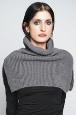 Alanis Shield Scarf Scarves NOCTEX Steel Grey [restock ships Mar 6] 