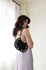 Fay Suede Shoulder and Chain Bag