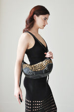 Roxanne Leopard Shoulder Bag