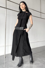 Vortex Wrap Maxi Skirt - Pre Order Skirts NOCTEX 