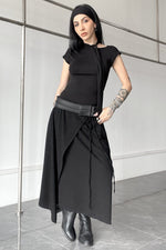 Vortex Wrap Maxi Skirt - Pre Order Skirts NOCTEX 
