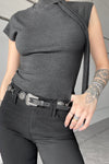 Agnes Western O Ring Belt