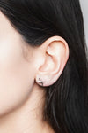 Barbwire Stud Earrings | 925 Silver Earrings NOCTEX 
