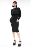 Capelet Dress Long Dresses NOCTEX 