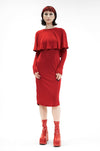 Capelet Dress Long Dresses NOCTEX 