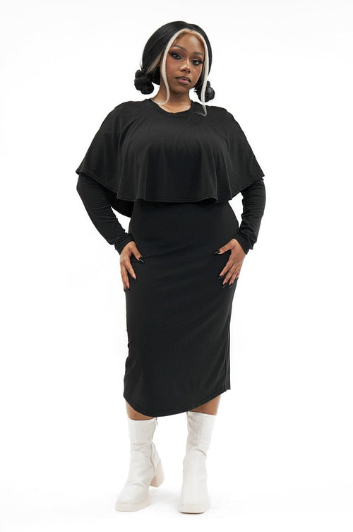Capelet Dress Long Dresses NOCTEX 