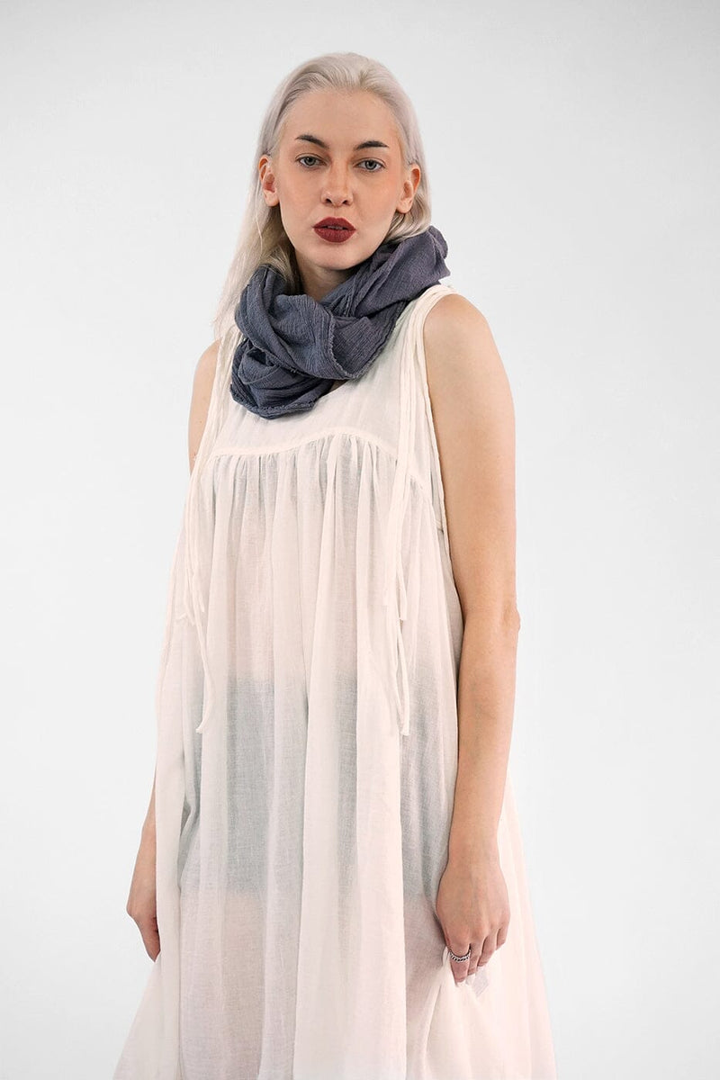 Grey Gauze Scarf Scarf NOCTEX 