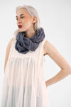 Grey Gauze Scarf Scarf NOCTEX 