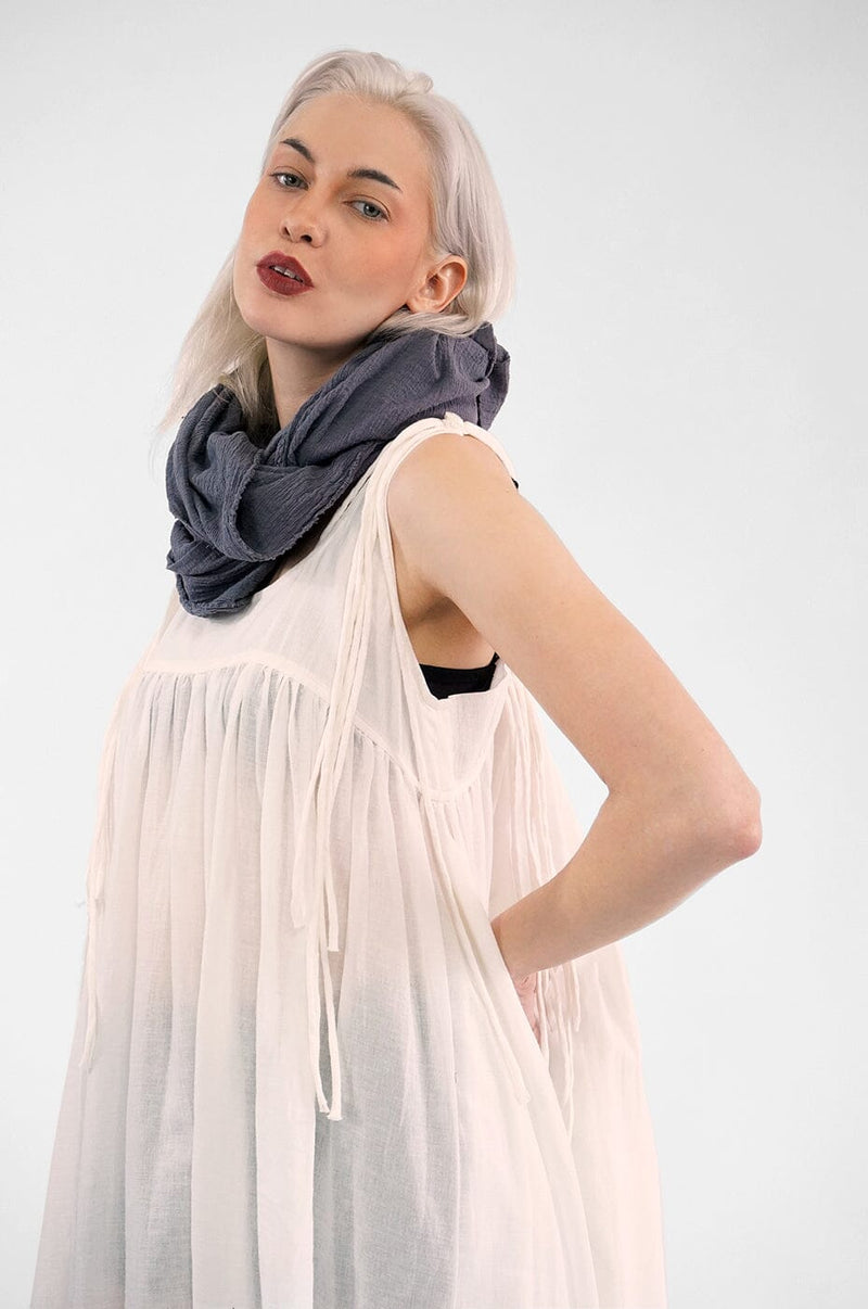 Grey Gauze Scarf Scarf NOCTEX 