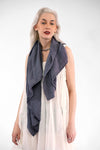 Grey Gauze Scarf Scarf NOCTEX 