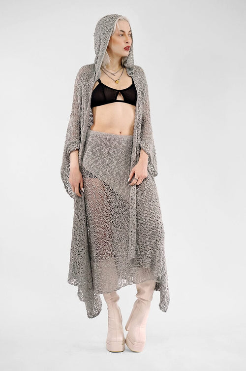 Maglia Skirt - Grey Maxi Skirts XCONCEPT 