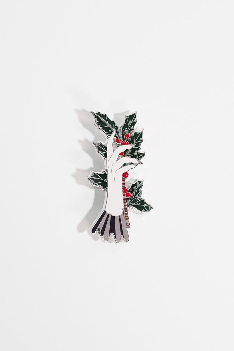 Victorian Holiday Enamel Pin Enamel Pin Lively Ghosts 