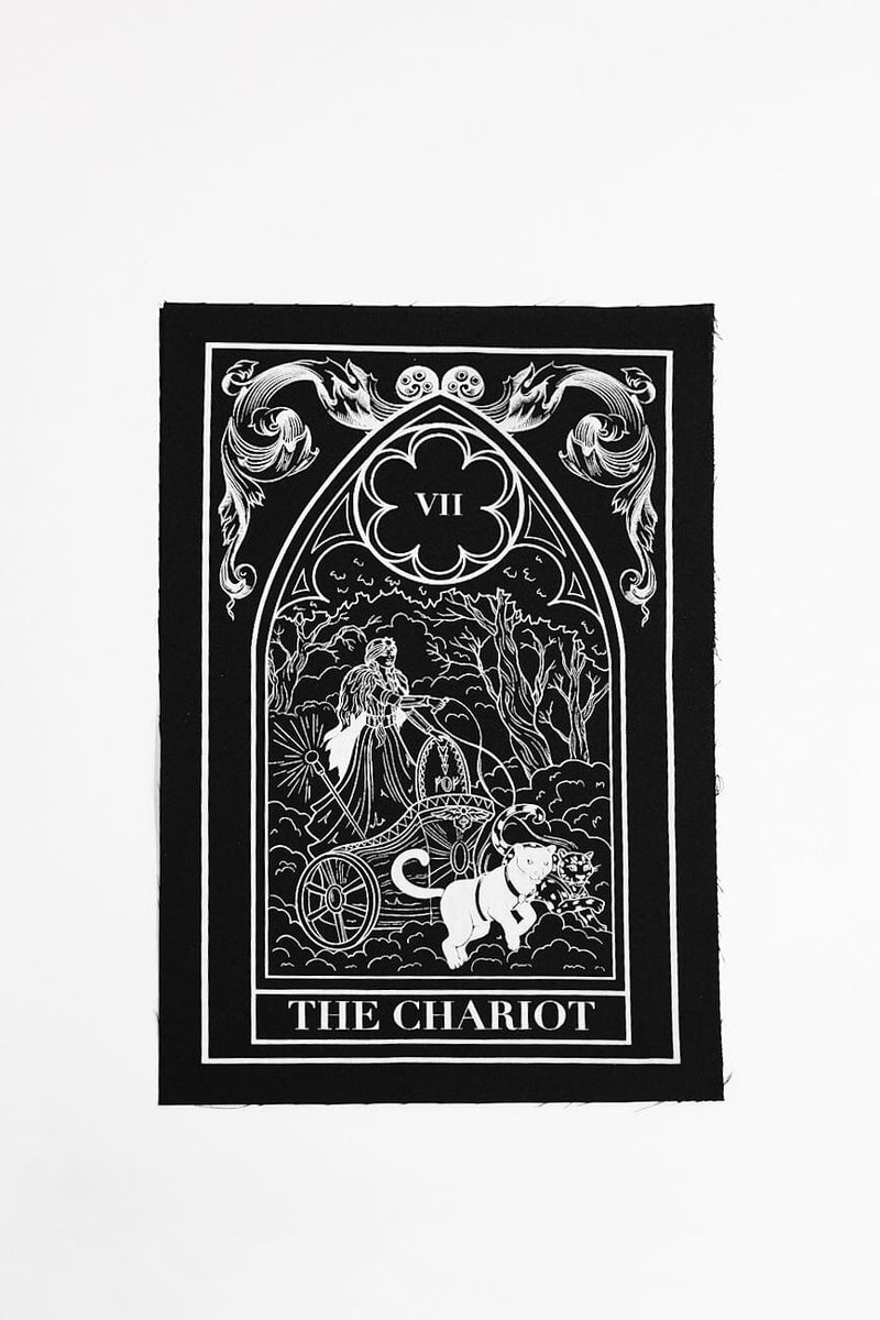 The Chariot Tarot Card Back Patch Patches The Pretty Cult 