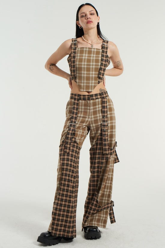 Courtney Top - Noctex - THE RAGGED PRIEST corset, crop top, LARGE, MEDIUM, Multi, new, NICOLE, punk, SMALL, THE RAGGED PRIEST, Tops, Womens, XL, XS, XXS Tank Tops