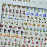 Picnic in Paris | Nail Art Stickers