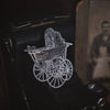 Dark Carriage Enamel Pin Enamel Pin Lively Ghosts 