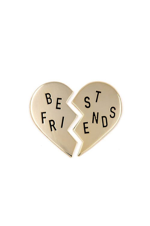 Best Friends Enamel Pin Set of 2 Enamel Pin These Are Things 