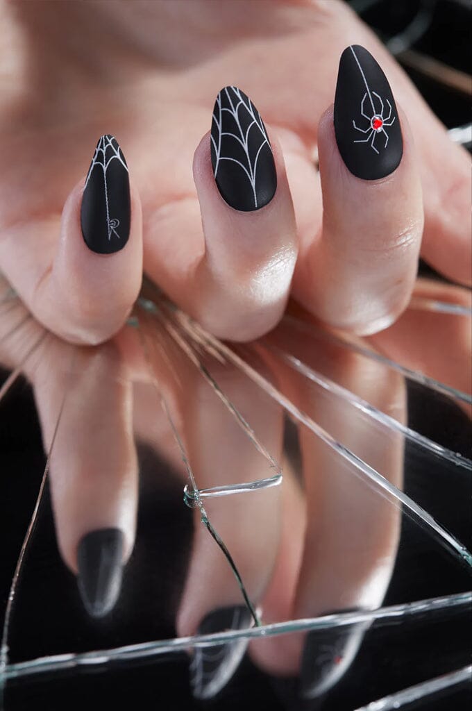 Black Widow - Press On Nails Nails Rave Nailz 