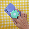 Daisy Phone Grip - Mint - Noctex - A Shop of Things A Shop of Things, android, Faire, FLORAL, flower, iphone, mint, y2k Phone Accessories