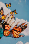 Butterfly - Press On Nails - Noctex - Rave Nailz california, Faire, nails Nails