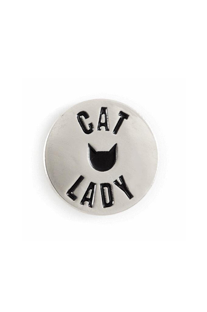 Cat Lady Enamel Pin - Noctex - These Are Things Faire Enamel Pin