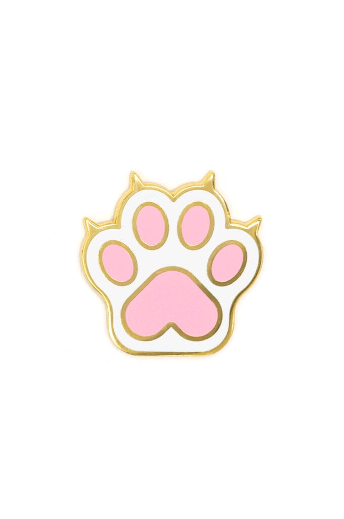 Cat Paw Enamel Pin - Noctex - These Are Things Faire Enamel Pin