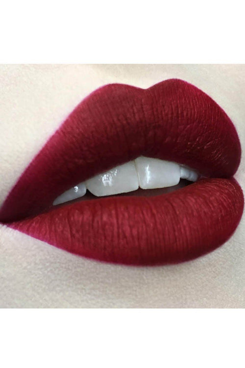 Liquid Lip Vial - Devotion - Noctex - NOCTEX beauty, cosmetics, goth aesthetic, lips, Made in Canada/USA, Made in USA/Canada, makeup, NOCTEX, red, retro, vegan Lips