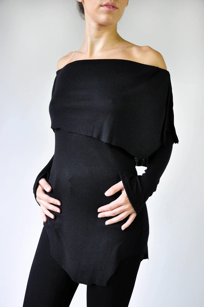 Raven Longsleeve Longsleeves NOCTEX BLACK JERSEY XS 