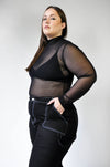 DANNI Longsleeve - Noctex - NLT Black, Faire, FIND, goth aesthetic, handmade, LARGE, long sleeve, longsleeve, made in la, made in los angeles, made in usa, Made in USA/Canada, MEDIUM, new, SM