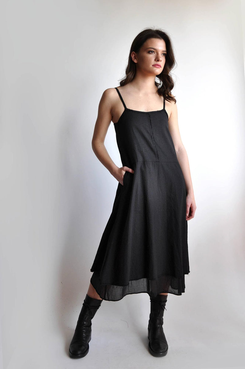 Ferra Linen Dress Long Dresses NOCTEX 