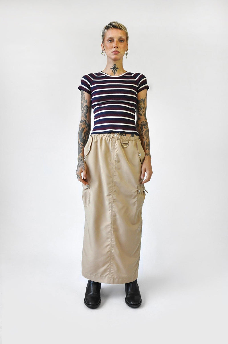 Stripe Baby Tee Tshirts NOCTEX XS 