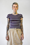Stripe Baby Tee Tshirts NOCTEX 