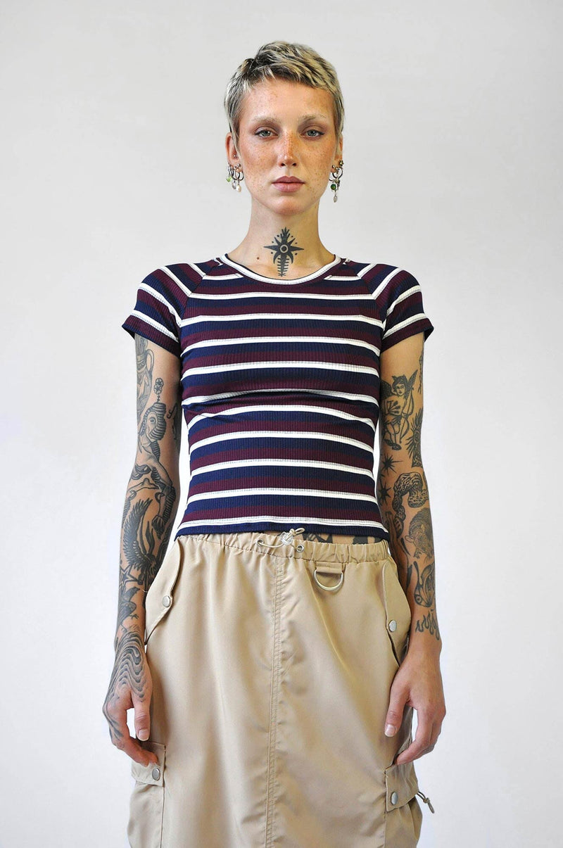 Stripe Baby Tee Tshirts NOCTEX 