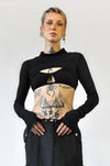 Element Shrug - Thermal - Noctex - NOCTEX 1X, goth aesthetic, LARGE, Made in USA/Canada, MEDIUM, SMALL, Womens, XL, XS Shrugs