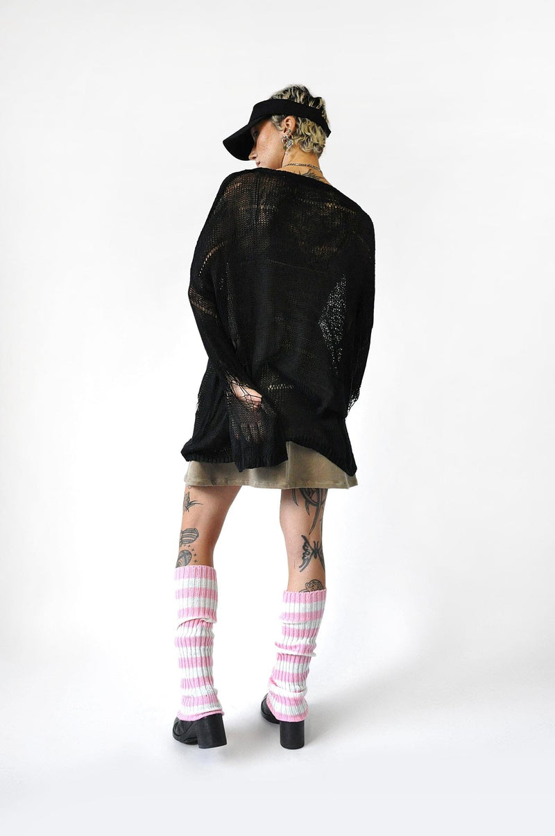STRIPE LEG WARMERS Leg Warmers NOCTEX 