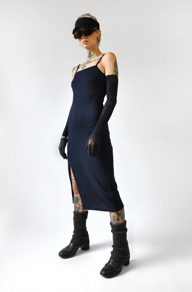Notch Midi Dress Long Dresses NOCTEX 