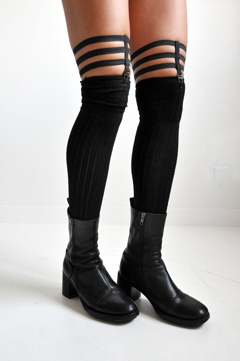 Skeleton Sock Garters Garters NOCTEX 