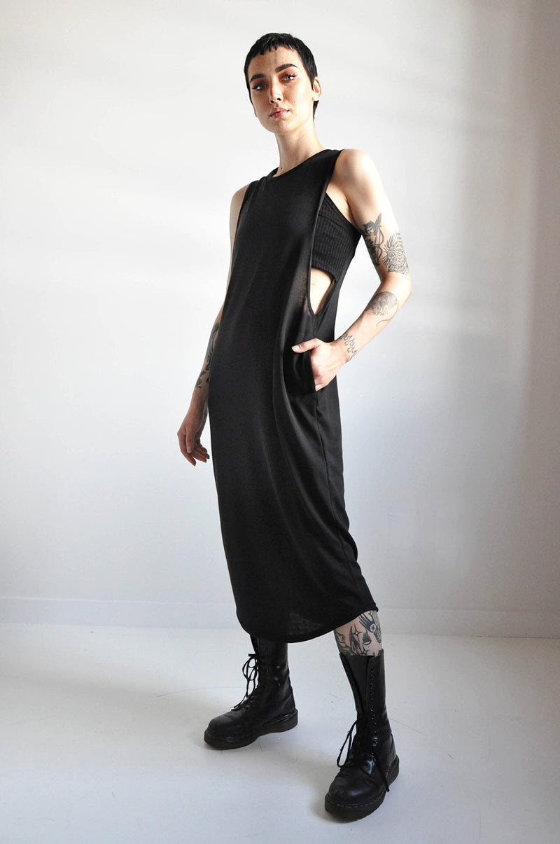 Shield Dress Long Dresses NOCTEX Black Small 